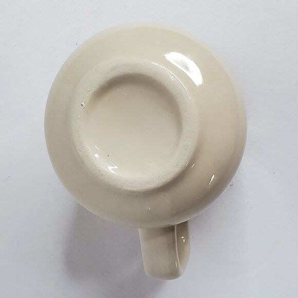 Vintage Florida Dinghy Sailing Ceramic Coffee Mug Palm Tree Sun Set Big Wave - Picture 6 of 6